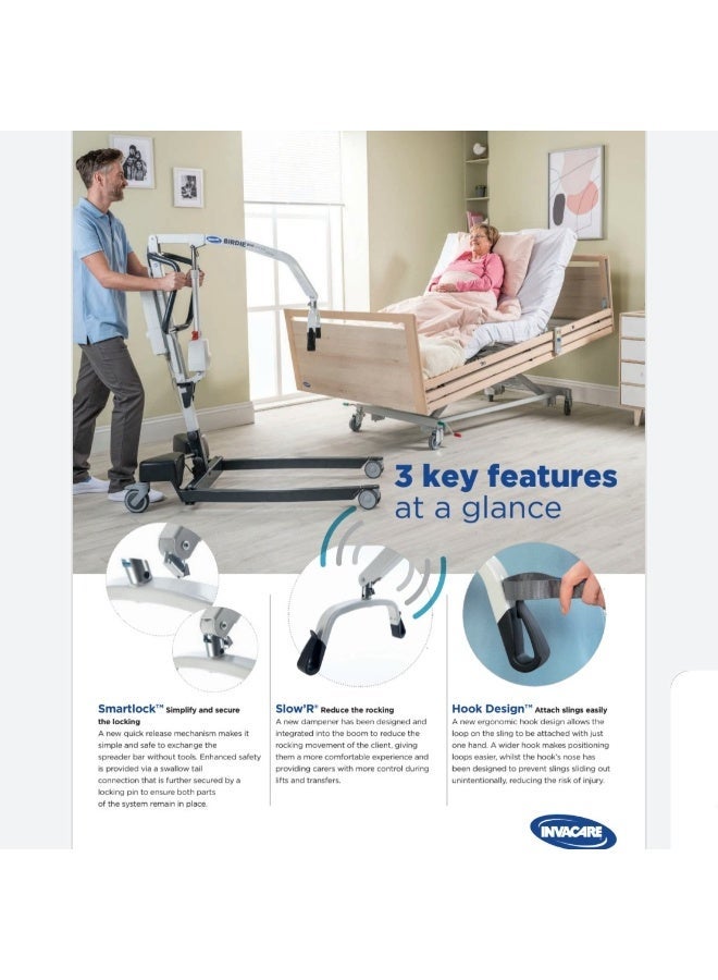 Invacare Electric Patient Lift – Birdie Evo Plus - Image 5